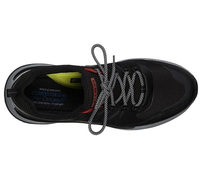 Zapatos Sin Cordones Skechers Hombre - Benago Negro LPJEK3168
